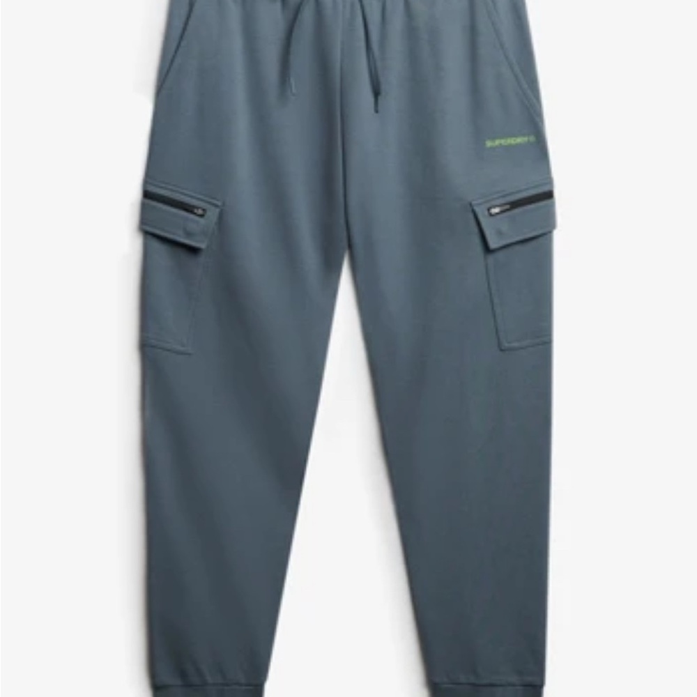 Men's Gray Cargo Pants - Picture 2 of 7